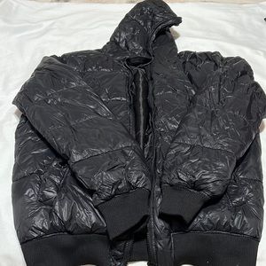 H&M hooded, puffy jacket